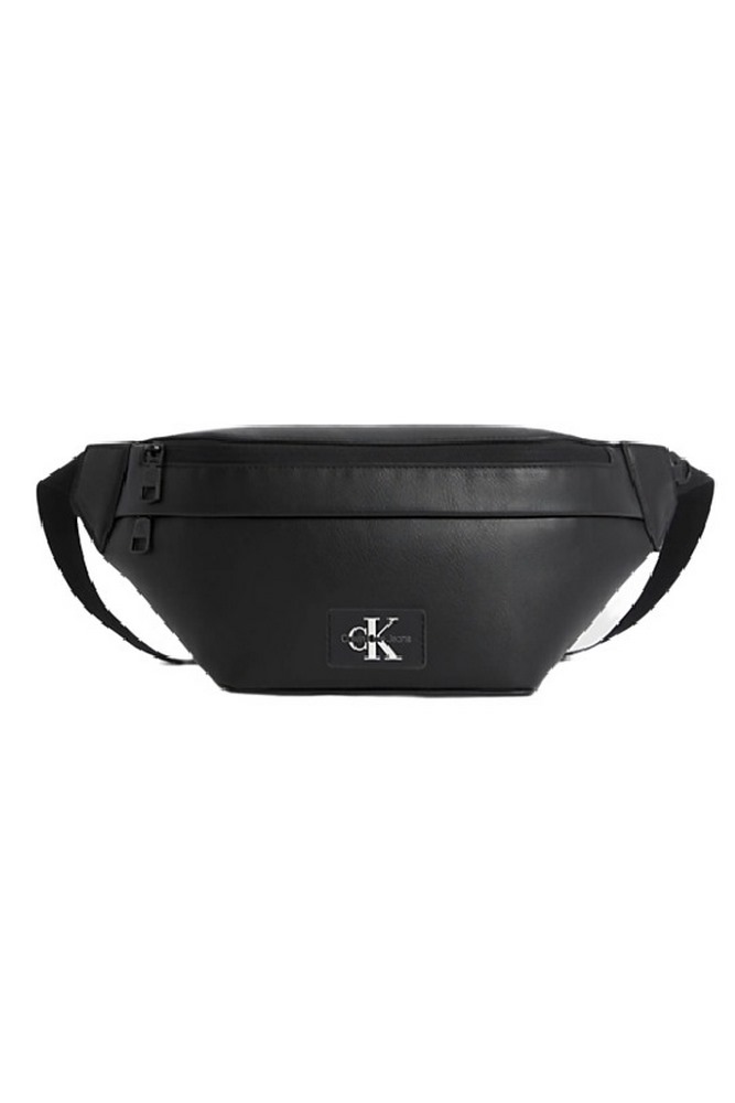 CALVIN KLEIN TAGGED WAISTBAG38 ΤΣΑΝΤΑ ΑΝΔΡΙΚΗ BLACK