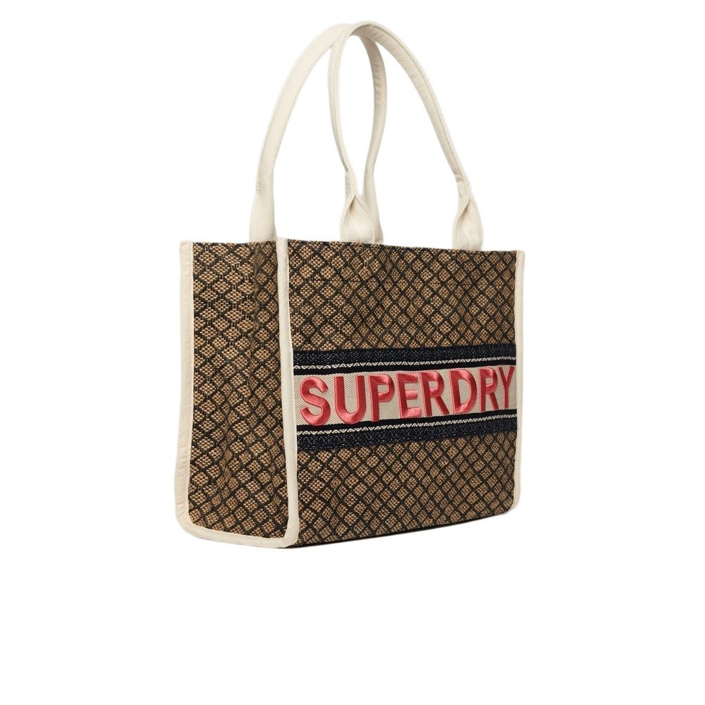 SUPERDRY LUXE TOTE BAG ΤΣΑΝΤΑ ΓΥΝΑΙΚΕΙΑ NAVY