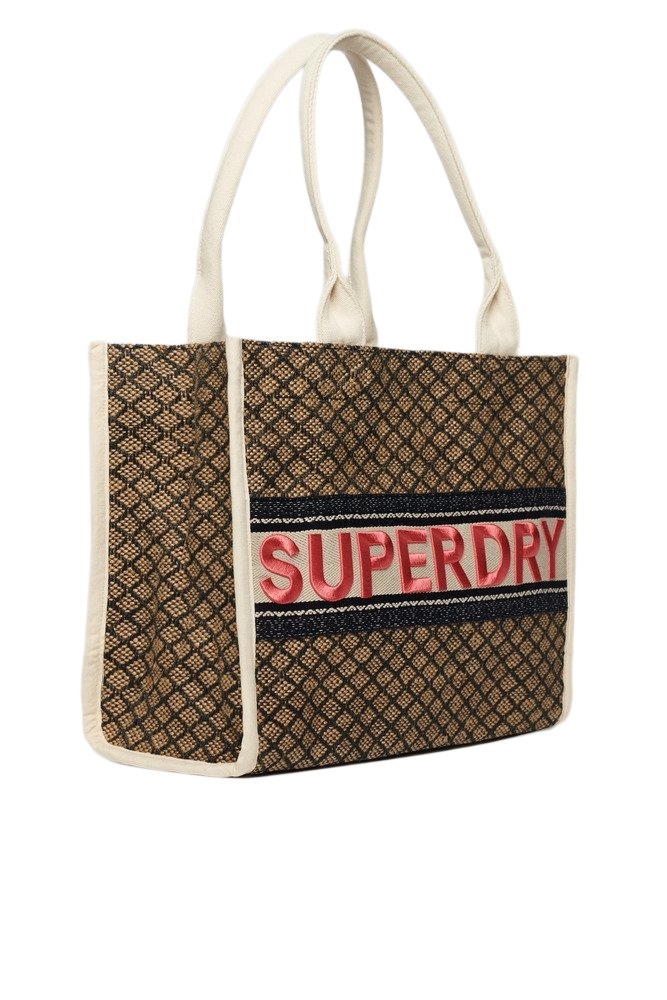 SUPERDRY LUXE TOTE BAG ΤΣΑΝΤΑ ΓΥΝΑΙΚΕΙΑ NAVY