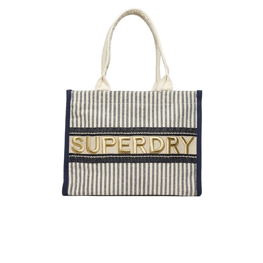 SUPERDRY LUXE TOTE BAG ΤΣΑΝΤΑ ΓΥΝΑΙΚΕΙΑ BLUE