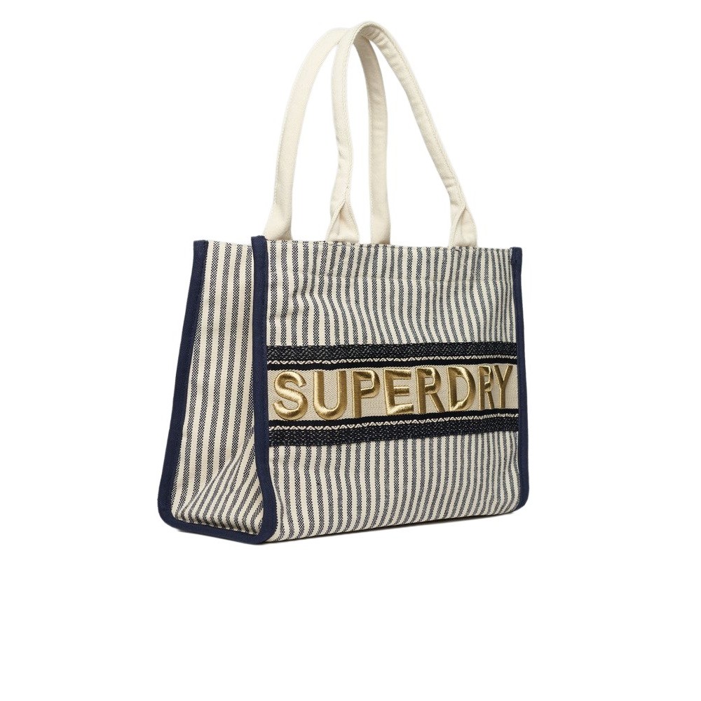 SUPERDRY LUXE TOTE BAG ΤΣΑΝΤΑ ΓΥΝΑΙΚΕΙΑ BLUE