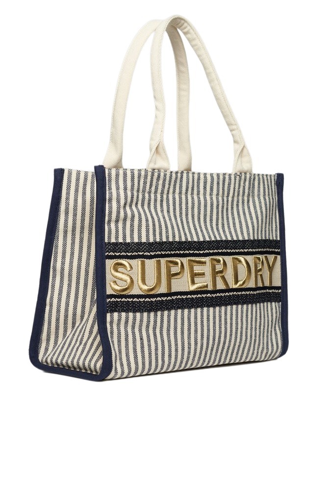 SUPERDRY LUXE TOTE BAG ΤΣΑΝΤΑ ΓΥΝΑΙΚΕΙΑ BLUE