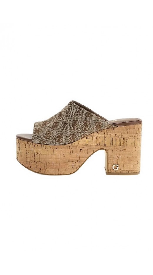 GUESS YAKI3 ΠΕΔΙΛΟ ΓΥΝΑΙΚΕΙΟ BEIGE
