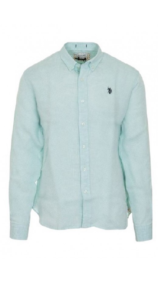 U.S POLO ASSN ALEN 50816 ΠΟΥΚΑΜΙΣΟ ΑΝΔΡΙΚΟ TIRQUOISE