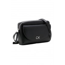 CALVIN KLEIN DAILY CAMERA BAG PEBBLE ΤΣΑΝΤΑ ΓΥΝΑΙΚΕΙΑ BLACK