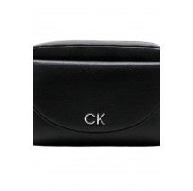 CALVIN KLEIN DAILY CAMERA BAG PEBBLE ΤΣΑΝΤΑ ΓΥΝΑΙΚΕΙΑ BLACK