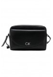 CALVIN KLEIN DAILY CAMERA BAG PEBBLE ΤΣΑΝΤΑ ΓΥΝΑΙΚΕΙΑ BLACK