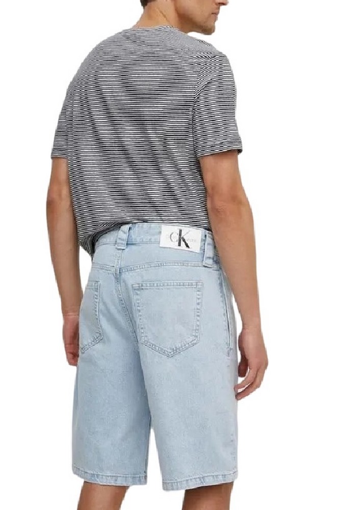 CALVIN KLEIN JEANS 90'S LOOSE PLEATED SHORT ΒΕΡΜΟΥΔΑ ΑΝΔΡΙΚΗ DENIM LIGHT