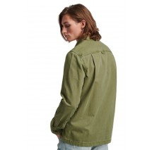 SUPERDRY D2 OVIN VINTAGE CANVAS OVERSHIRT ΠΟΥΚΑΜΙΣΟ ΑΝΔΡΙΚΟ KHAKI