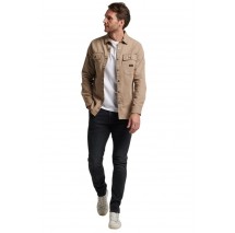 SUPERDRY D2 OVIN VINTAGE CANVAS OVERSHIRT ΠΟΥΚΑΜΙΣΟ ΑΝΔΡΙΚΟ BROWN