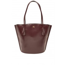 CALVIN KLEIN MEDIUM TOTE ΤΣΑΝΤΑ ΓΥΝΑΙΚΕΙΑ BORDEAUX
