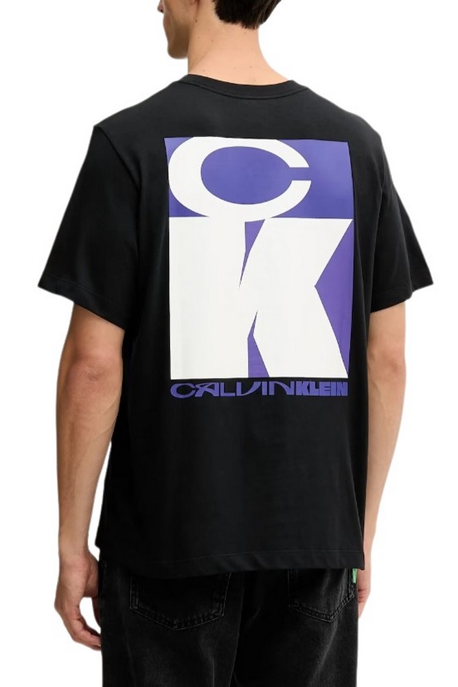 CALVIN KLEIN JEANS 20S TC CK STACK GRAPHIC TEE T-SHIRT ΜΠΛΟΥΖΑ ΑΝΔΡΙΚΗ BLACK