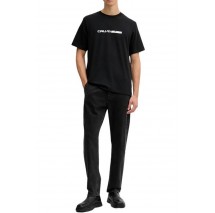 CALVIN KLEIN JEANS 20S TC CK STACK GRAPHIC TEE T-SHIRT ΜΠΛΟΥΖΑ ΑΝΔΡΙΚΗ BLACK