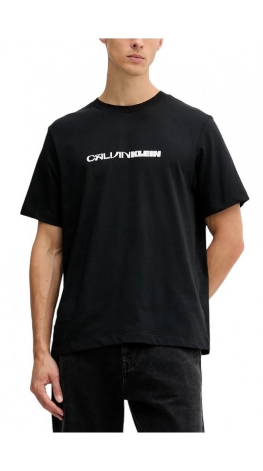 CALVIN KLEIN JEANS 20S TC CK STACK GRAPHIC TEE T-SHIRT ΜΠΛΟΥΖΑ ΑΝΔΡΙΚΗ BLACK