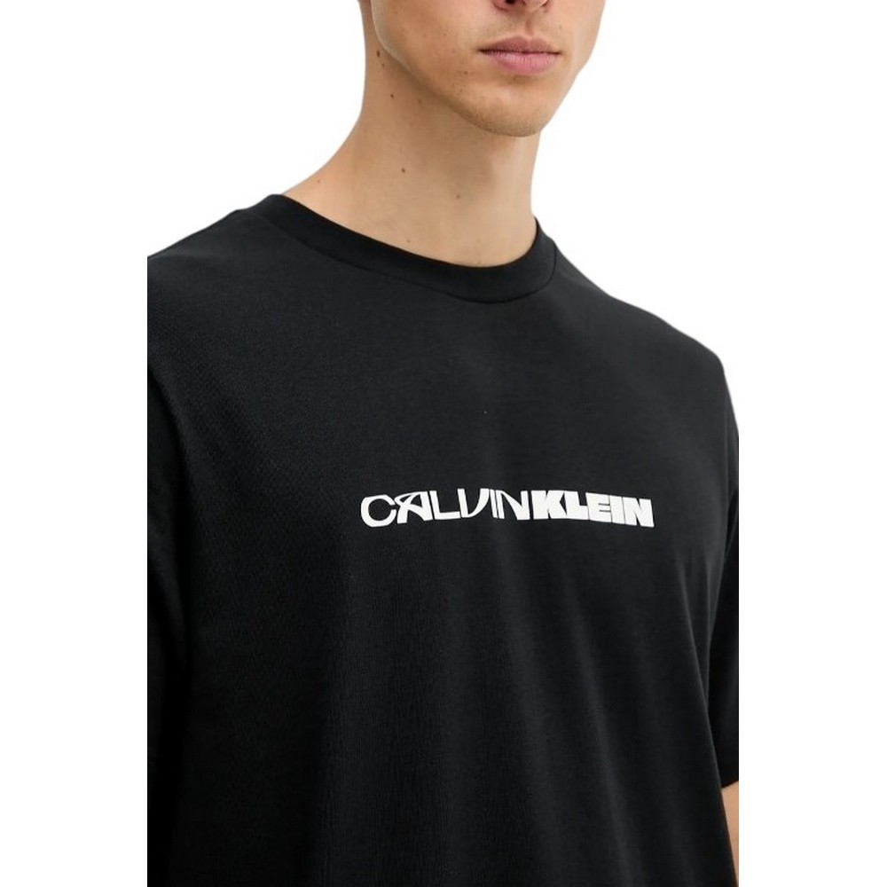CALVIN KLEIN JEANS 20S TC CK STACK GRAPHIC TEE T-SHIRT ΜΠΛΟΥΖΑ ΑΝΔΡΙΚΗ BLACK