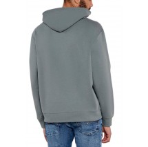 CALVIN KLEIN JEANS LS E 350TRRY CLVN LN ΦΟΥΤΕΡ ΜΠΛΟΥΖΑ ΑΝΔΡΙΚΗ GREY