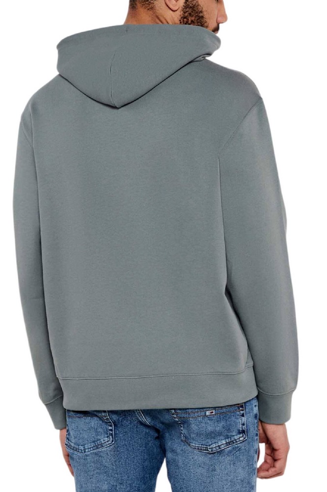 CALVIN KLEIN JEANS TERRY HOODIE ΦΟΥΤΕΡ ΜΠΛΟΥΖΑ ΑΝΔΡΙΚΗ GREY