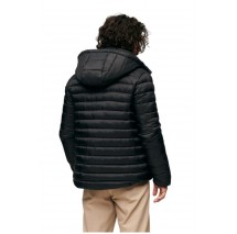 SUPERDRY HOODED SPORT PADDED ΜΠΟΥΦΑΝ ΑΝΔΡΙΚΟ BLACK