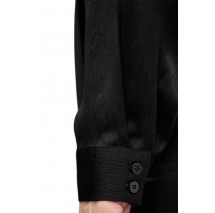 GUESS LS MARTHE LOGO SHIRT ΠΟΥΚΑΜΙΣΟ ΓΥΝΑΙΚΕΙΟ BLACK