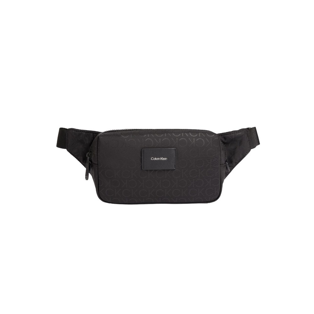 CALVIN KLEIN JEANS CK MUST T MONO WAISTBAG ΤΣΑΝΤΑ ΑΝΔΡΙΚΗ BLACK