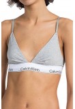 CALVIN KLEIN JEANS TRIANGLE UNLINED ΕΣΩΡΟΥΧΟ ΓΥΝΑΙΚΕΙΟ GREY