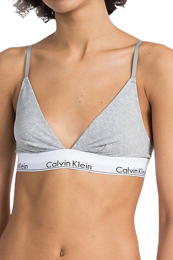 CALVIN KLEIN JEANS TRIANGLE UNLINED ΕΣΩΡΟΥΧΟ ΓΥΝΑΙΚΕΙΟ GREY