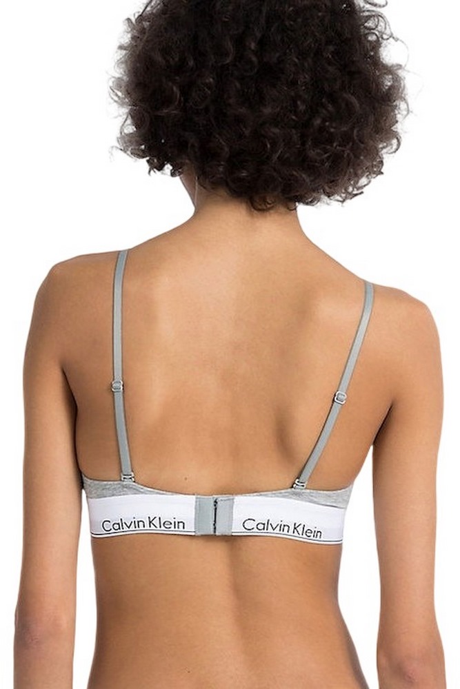 CALVIN KLEIN JEANS TRIANGLE UNLINED ΕΣΩΡΟΥΧΟ ΓΥΝΑΙΚΕΙΟ GREY