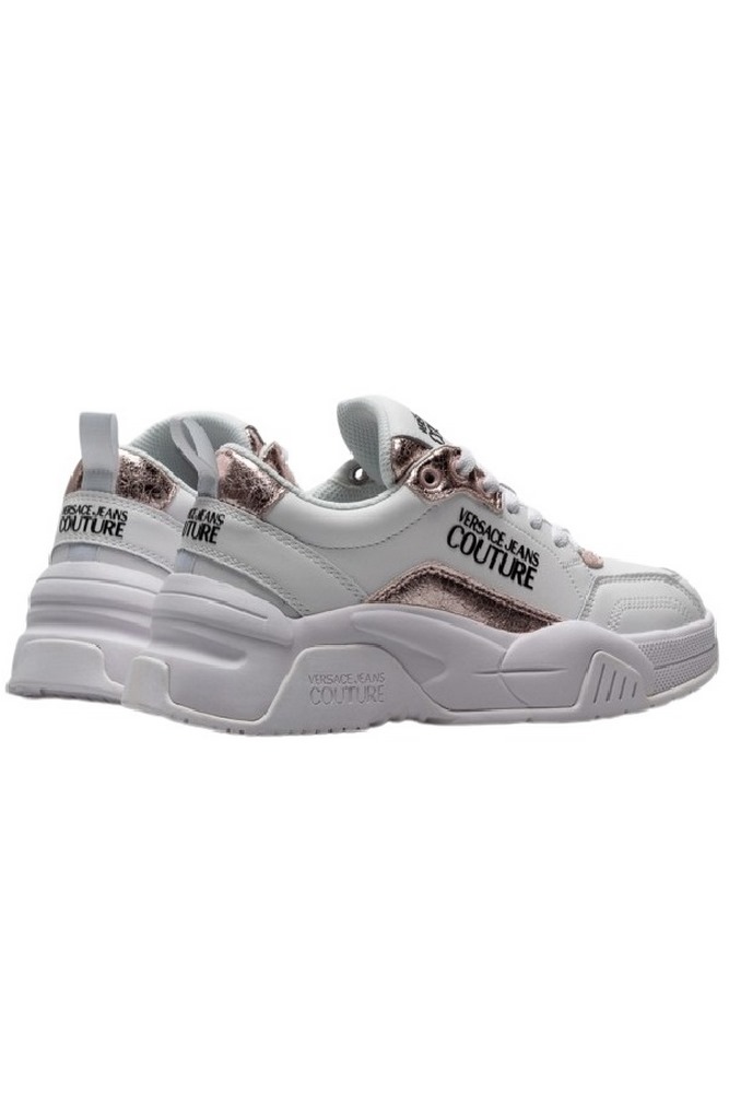VERSACE JEANS COUTURE FONDO STARGAZE DISB ΠΑΠΟΥΤΣΙ ΓΥΝΑΙΚΕΙΟ WHITE