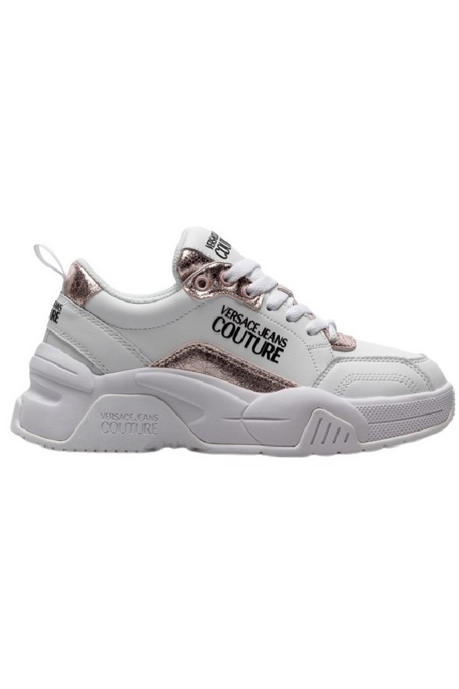 VERSACE JEANS COUTURE FONDO STARGAZE DISB ΠΑΠΟΥΤΣΙ ΓΥΝΑΙΚΕΙΟ WHITE