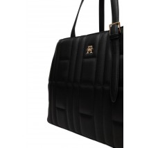 TOMMY HILFIGER FEMININE TOTE ΤΣΑΝΤΑ ΓΥΝΑΙΚΕΙΑ BLACK