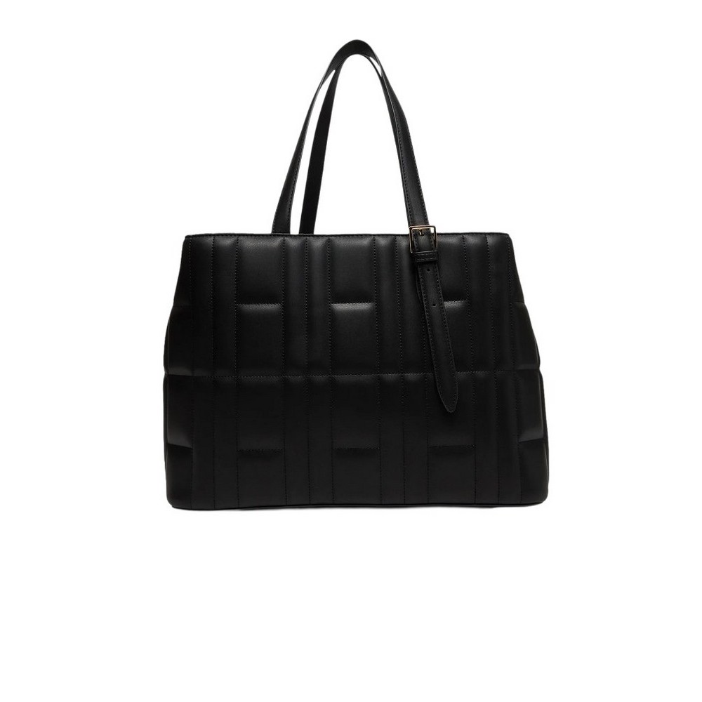 TOMMY HILFIGER FEMININE TOTE ΤΣΑΝΤΑ ΓΥΝΑΙΚΕΙΑ BLACK
