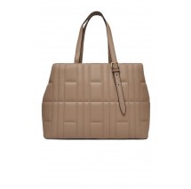 TOMMY HILFIGER FEMININE TOTE ΤΣΑΝΤΑ ΓΥΝΑΙΚΕΙΑ TAUPE