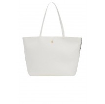 TOMMY HILFIGER ESSENTIAL SC TOTE CORP ΤΣΑΝΤΑ ΓΥΝΑΙΚΕΙΑ WHITE