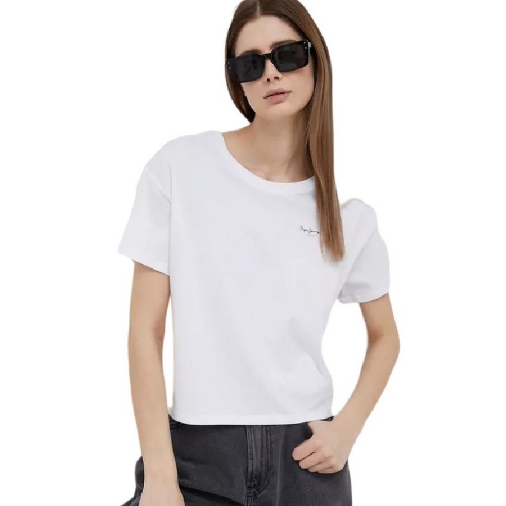 PEPE JEANS WIMANI T-SHIRT ΓΥΝΑΙΚΕΙΟ WHITE