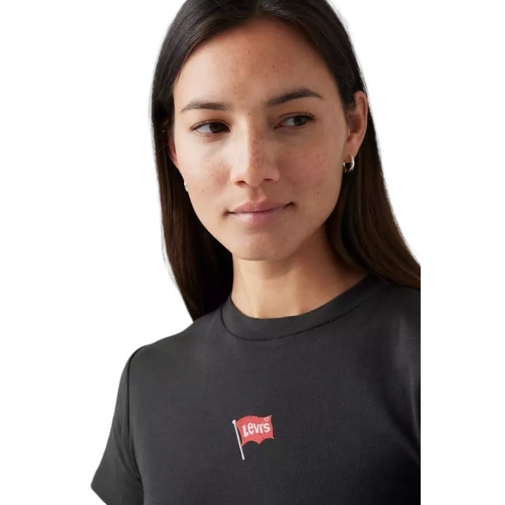 LEVI'S GR ESSENTIAL SPORTY TEE A87980024 T-SHIRT ΜΠΛΟΥΖΑ ΓΥΝΑΙΚΕΙΑ BLACK