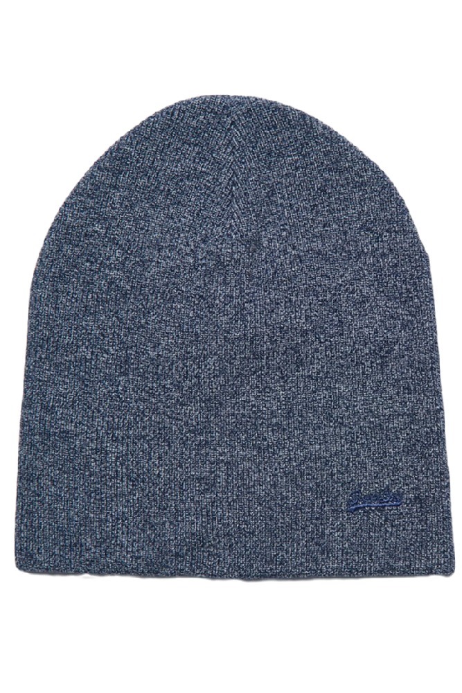 ΣΚΟΥΦΟΣ VINTAGE LOGO BEANIE ΑΝΔΡΙΚΟΣ SUPERDRY BLUE