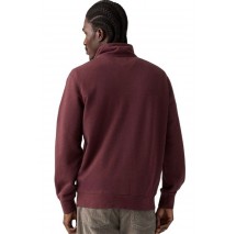 LEVIS ORIGINAL HM 1/4 ZIP ΜΠΛΟΥΖΑ ΦΟΥΤΕΡ ΑΝΔΡΙΚΗ RED