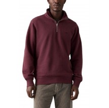 LEVIS ORIGINAL HM 1/4 ZIP ΜΠΛΟΥΖΑ ΦΟΥΤΕΡ ΑΝΔΡΙΚΗ RED