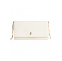 TOMMY HILFIGER REFINED CHAIN CROSSOVER ΤΣΑΝΤΑ ΓΥΝΑΙΚΕΙΑ OFF WHITE