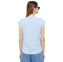 PEPE JEANS BLOOM T-SHIRT  ΓΥΝΑΙΚΕΙΟ SKY