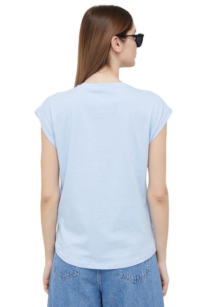 PEPE JEANS BLOOM T-SHIRT  ΓΥΝΑΙΚΕΙΟ SKY