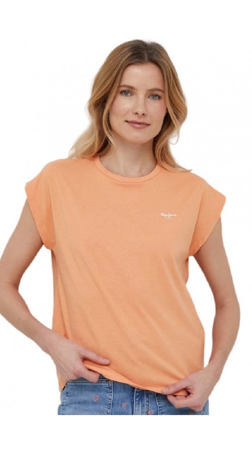 PEPE JEANS BLOOM T-SHIRT  ΓΥΝΑΙΚΕΙΟ ORANGE