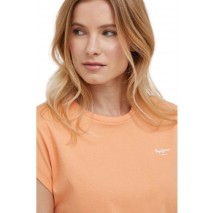 PEPE JEANS BLOOM T-SHIRT  ΓΥΝΑΙΚΕΙΟ ORANGE