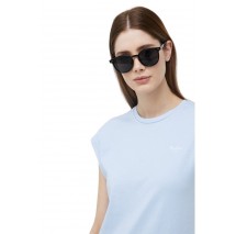 PEPE JEANS BLOOM T-SHIRT  ΓΥΝΑΙΚΕΙΟ SKY