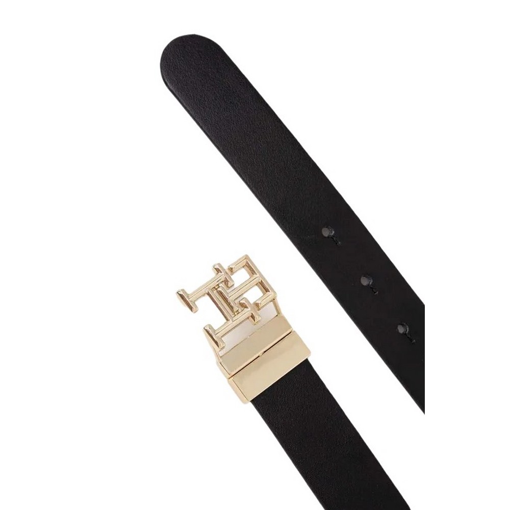 TOMMY HILFIGER TH LOGO REV 3.0 ΖΩΝΗ ΓΥΝΑΙΚΕΙΑ BLACK/RED