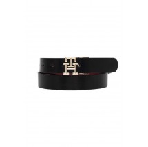 TOMMY HILFIGER TH LOGO REV 3.0 ΖΩΝΗ ΓΥΝΑΙΚΕΙΑ BLACK/RED