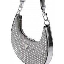 GUESS LUA SMALL HOBO ΤΣΑΝΤΑ ΓΥΝΑΙΚΕΙΑ SILVER