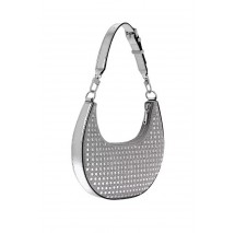 GUESS LUA SMALL HOBO ΤΣΑΝΤΑ ΓΥΝΑΙΚΕΙΑ SILVER