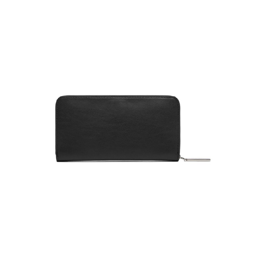 CALVIN KLEIN RE-LOCK LARGE ZIP AROUND ΠΟΡΤΟΦΟΛΙ ΓΥΝΑΙΚΕΙΟ BLACK