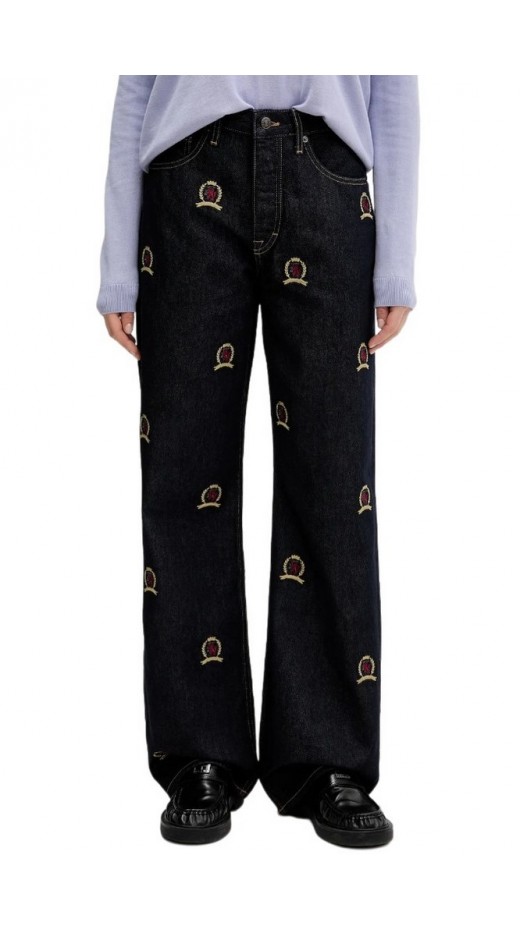 TOMMY JEANS MIA MR RLXD STR ΤΖΙΝ ΠΑΝΤΕΛΟΝΙ ΓΥΝΑΙΚΕΙΟ DENIM DARK
